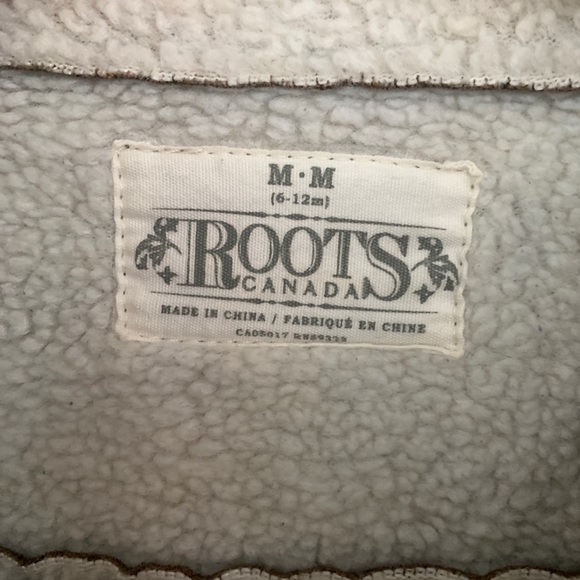 Baby Roots Shearling Coat 6-12 Months - Picture 2 of 4